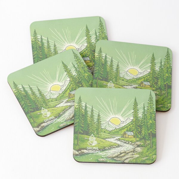 Item preview, Sauna Grandpa - Nature designed and sold by WABISABIMOMENTS.