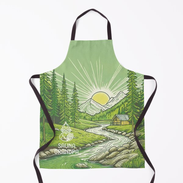 Item preview, Sauna Grandpa - Nature designed and sold by WABISABIMOMENTS.