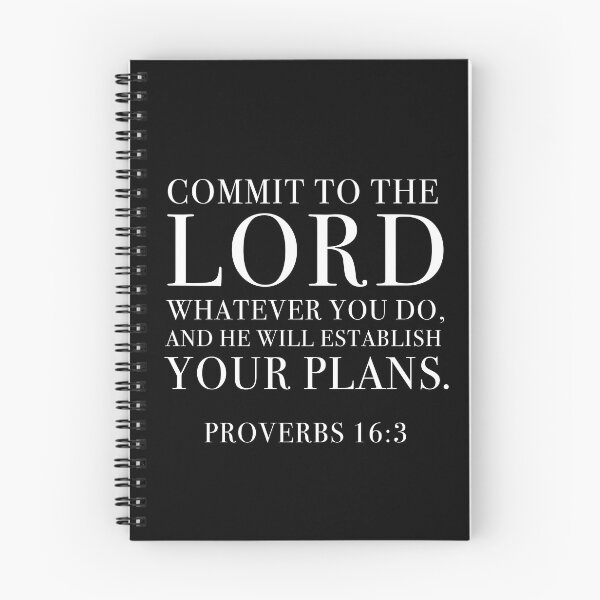 Item preview, Proverbs 16:3 designed and sold by corbrand.