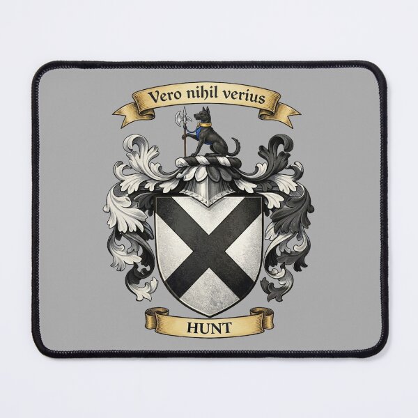 Item preview, The Hunt Family Coat of Arms designed and sold by BagTown Clans.