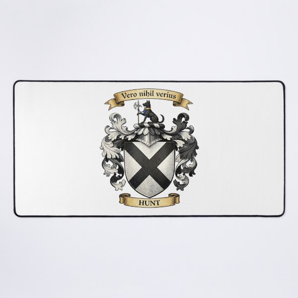 Item preview, The Hunt Family Coat of Arms designed and sold by BagTown Clans.