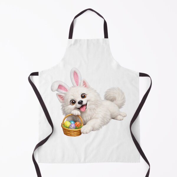 Item preview, Easter American Eskimo Dog designed and sold by Sillytoe.