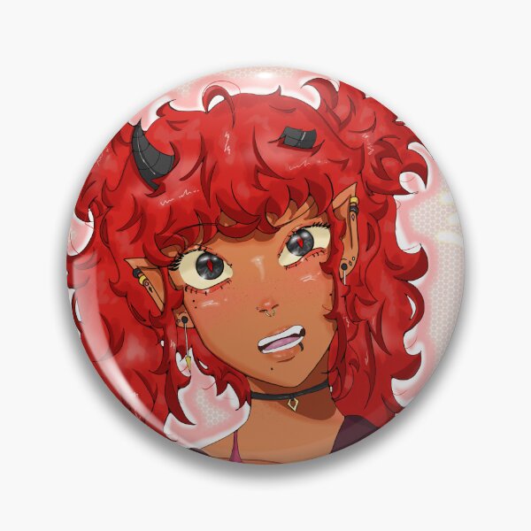 Item preview, Fiery Demon Girl designed and sold by JellyDreamArt.