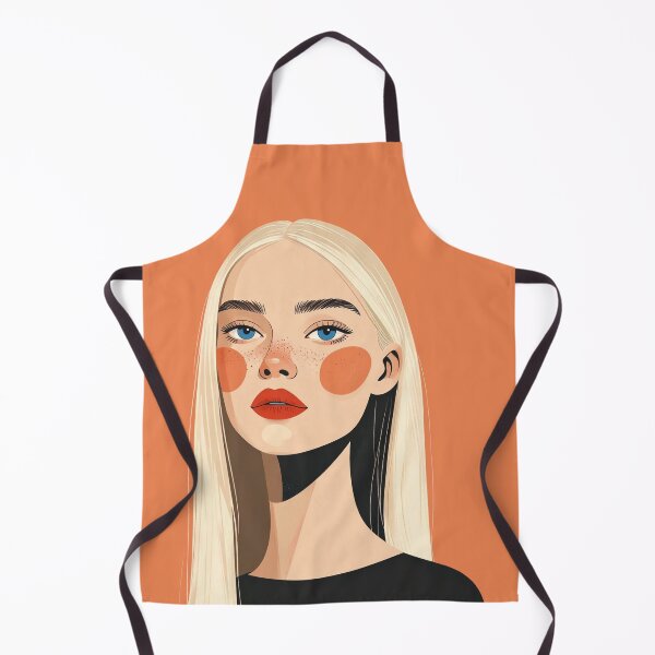 Item preview, Elena – Modern Minimal Portrait Illustration designed and sold by yara.lahdo.
