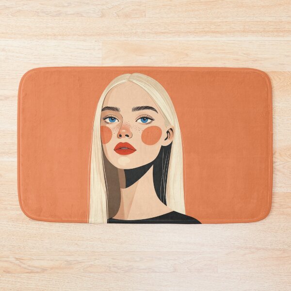 Item preview, Elena – Modern Minimal Portrait Illustration designed and sold by yara.lahdo.