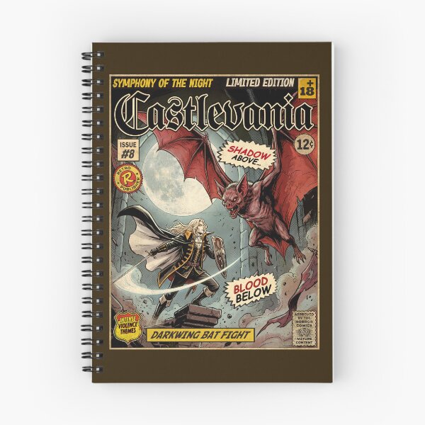Item preview, Castlevania Darkwing Bat Fight Vintage Comic Cover Art designed and sold by Back2Collage.