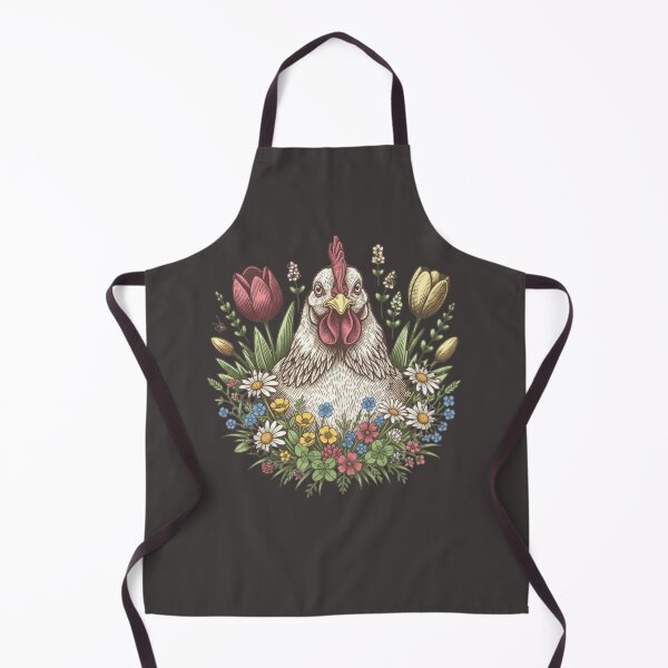 Item preview, Chicken Amongst the Flowers designed and sold by Gunners Inspirations.
