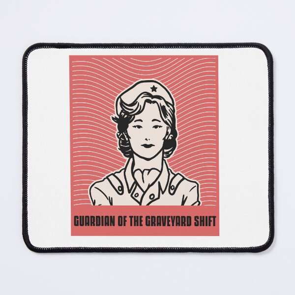 Item preview, Guardian of the Graveyard Shift - Night Shift Nurse designed and sold by DesignbyAACreations .