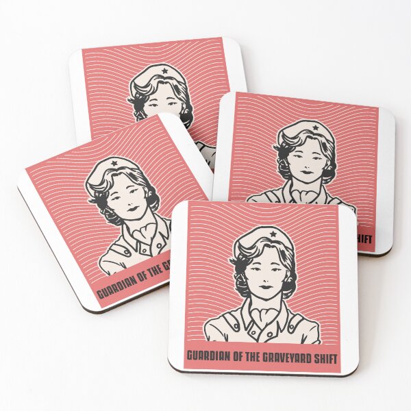 Item preview, Guardian of the Graveyard Shift - Night Shift Nurse designed and sold by DesignbyAACreations .