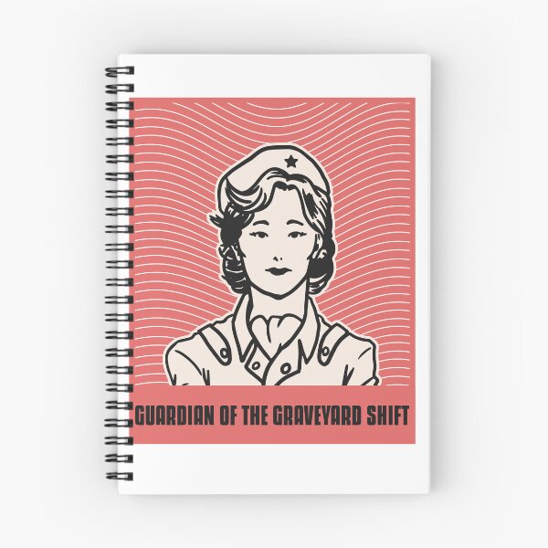 Item preview, Guardian of the Graveyard Shift - Night Shift Nurse designed and sold by DesignbyAACreations .