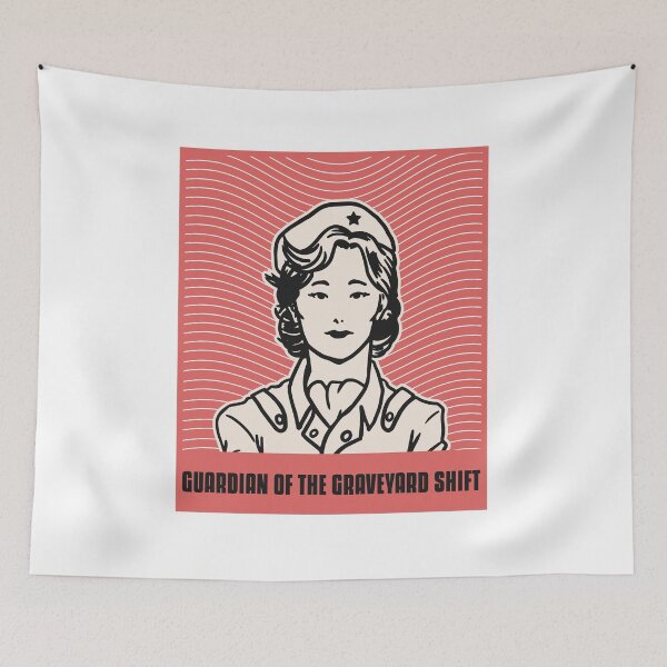 Item preview, Guardian of the Graveyard Shift - Night Shift Nurse designed and sold by DesignbyAACreations .