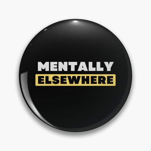 Item preview, Mentally Elsewhere Minimalist T-Shirt – Introvert Aesthetic Overthinking Shirt, Quiet Mind Graphic Tee, Deep Thinker Gift designed and sold by T-shirtoo.