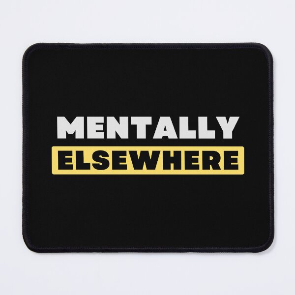 Item preview, Mentally Elsewhere Minimalist T-Shirt – Introvert Aesthetic Overthinking Shirt, Quiet Mind Graphic Tee, Deep Thinker Gift designed and sold by T-shirtoo.