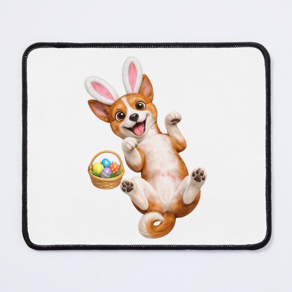 Item preview, Easter Basenji designed and sold by Sillytoe.
