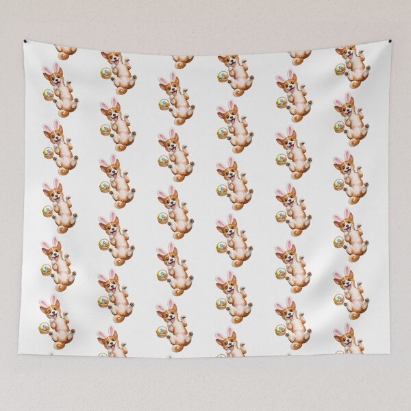 Item preview, Easter Basenji designed and sold by Sillytoe.