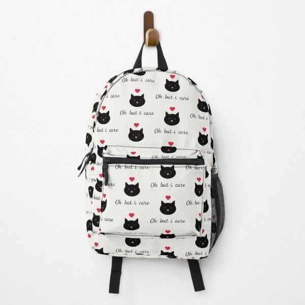 Item preview, Ok But I Care – Cute Cat Art designed and sold by yara.lahdo.