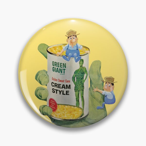 Item preview, Sweet Corn Cream Style Kitsch Food MCM 60s Kitchen designed and sold by The Sticker Bureau.