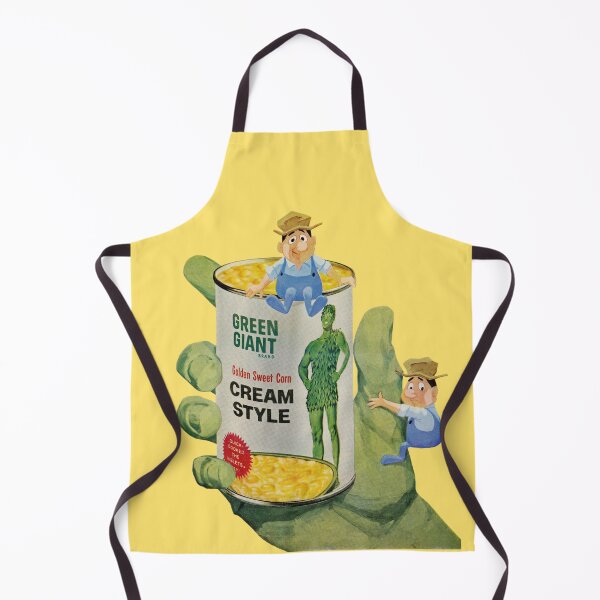 Item preview, Sweet Corn Cream Style Kitsch Food MCM 60s Kitchen designed and sold by The Sticker Bureau.