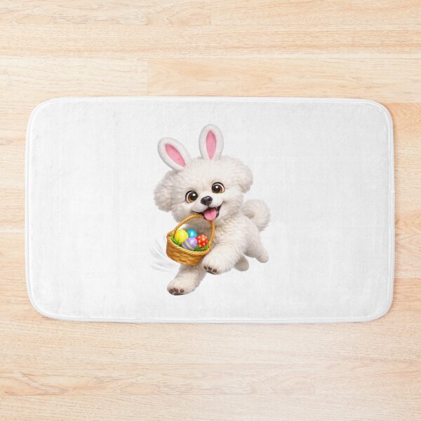 Item preview, Easter Bichon Frise designed and sold by Sillytoe.