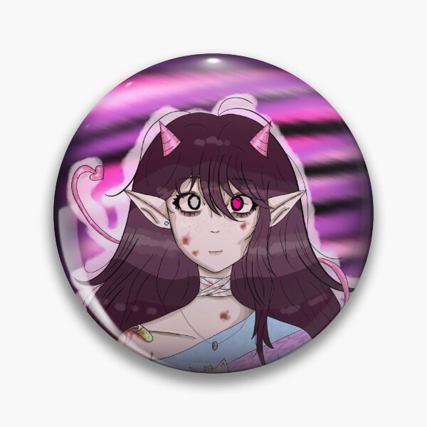 Item preview, Pastel Goth Devil Girl designed and sold by JellyDreamArt.