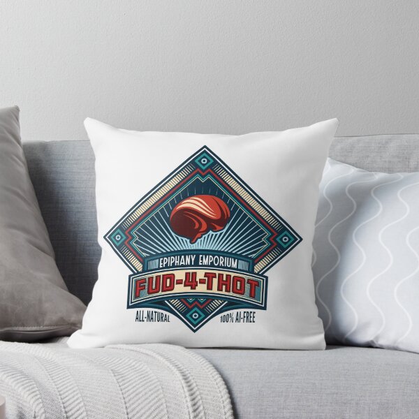 Item preview, FUD-4-THOT (full-colour, blue text) designed and sold by FUD-4-THOT.