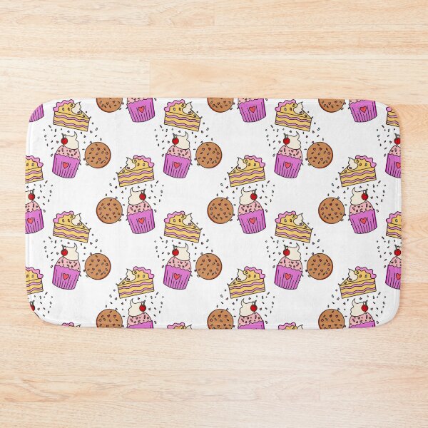 Item preview, Cute Cupcake & Cake Pattern – Kawaii Dessert Sweets Aesthetic Design designed and sold by TheStephanieRome.