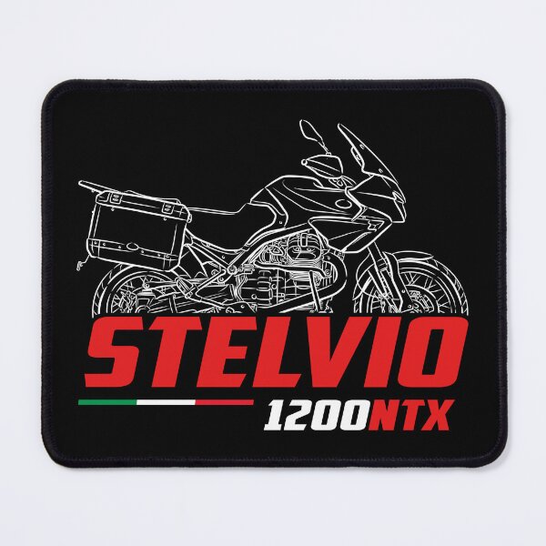Item preview, Motorcycle Moto Stelvio 1200 NTX 2011-2016 + Saddlebags, biker designed and sold by ThrottleArts.