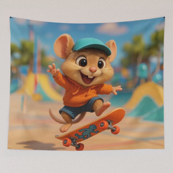 Item preview, Skater Pika designed and sold by Sillytoe.