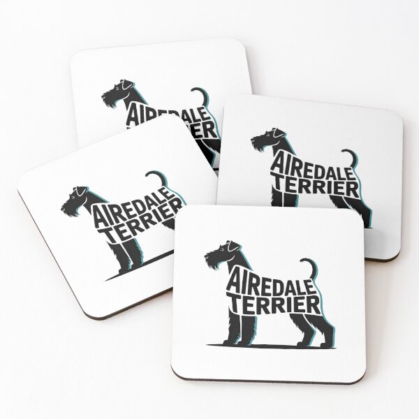 Artikelvorschau, Airedale Terrier Silhouette entworfen und verkauft von TheAnimalZ00.