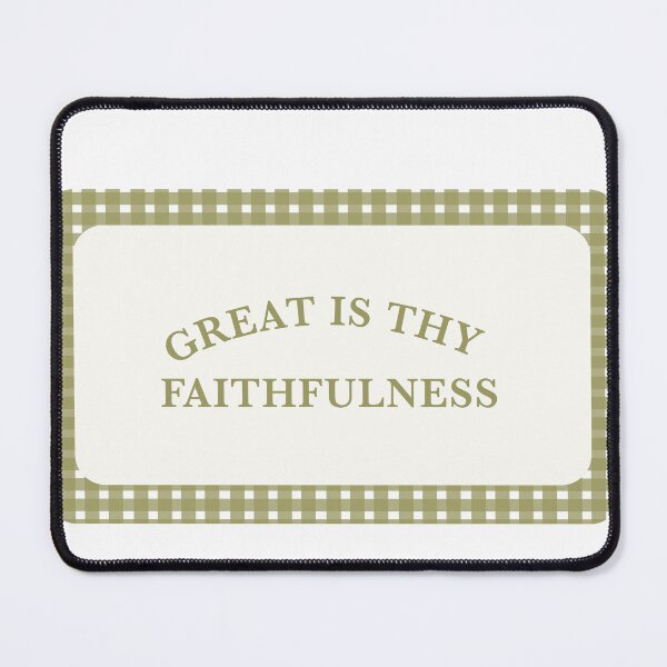 Item preview, Great is thy faithfulness designed and sold by Sydney Moutier.