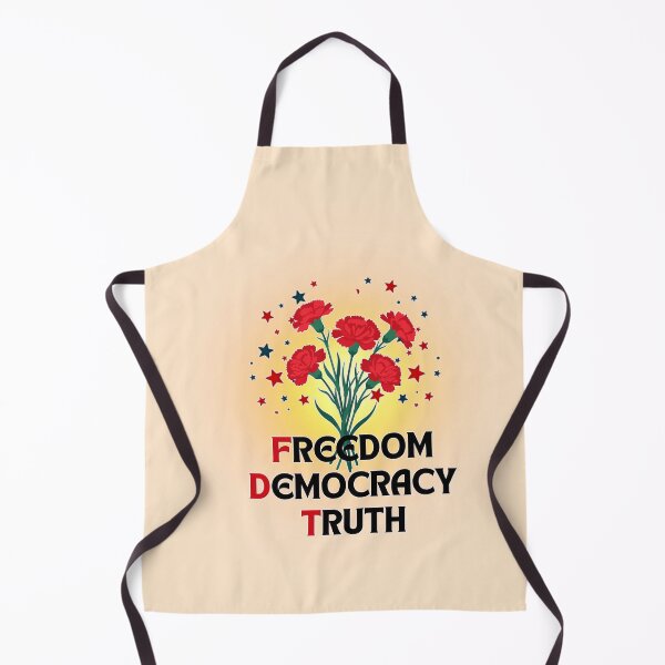 Item preview, Freedom Democracy Truth - Floral Design designed and sold by PriyaMagic.