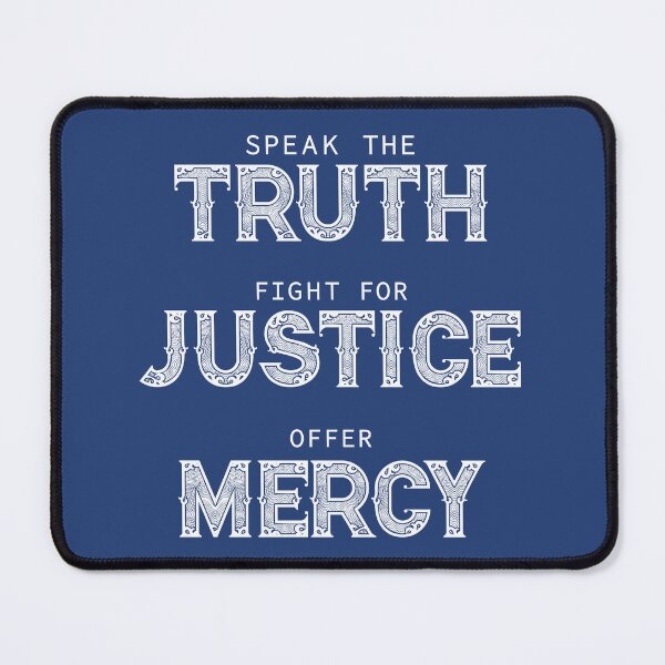 Item preview, Truth, Justice, Mercy designed and sold by TamaraWabe.