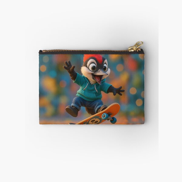 Item preview, Skater Pileated Woodpecker designed and sold by Sillytoe.