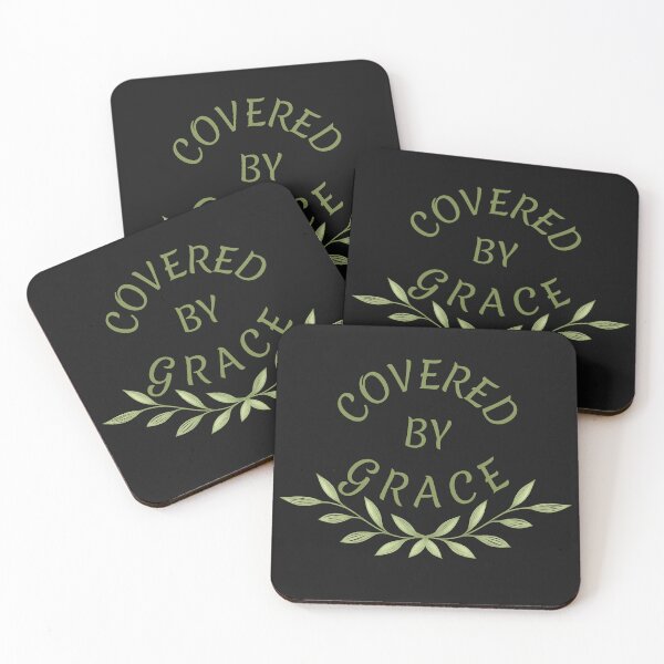 Item preview, Covered by Grace Aesthetic Christian Typography designed and sold by StillTrustingCo.