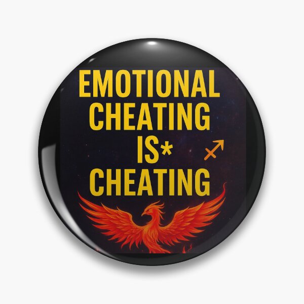 Item preview, Emotional Cheating is Cheating designed and sold by Earth Nature Creations.