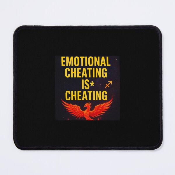 Item preview, Emotional Cheating is Cheating designed and sold by Earth Nature Creations.
