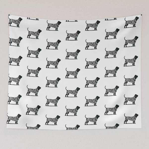 Item preview, Silueta de sabueso designed and sold by TheAnimalZ00.