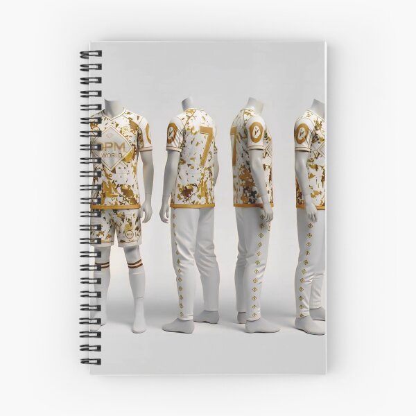 Item preview, Opm clothing l t d opm world football kit , white and gold designed and sold by Opmclothingltd.