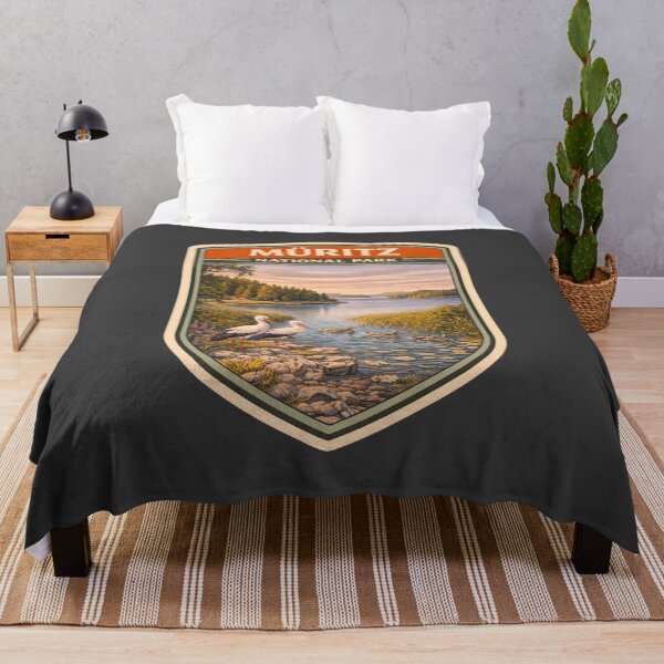 Item preview, German National Parks Vintage Travel Art: Müritz designed and sold by PinUpPizzazz.