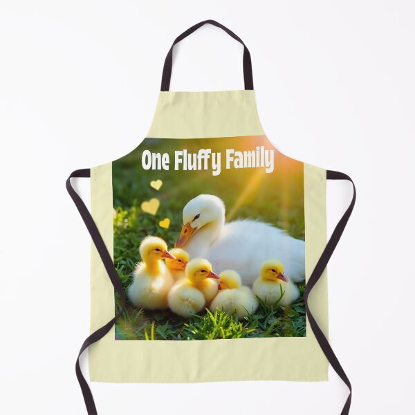 Item preview, One Fluffy Family Ducks designed and sold by Sachie's Studio.