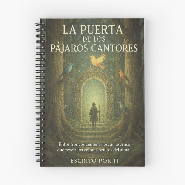 Item preview, 06 de Creative notebook with inspiring illustrated poetic cover designed and sold by Anomaly 404 Error.