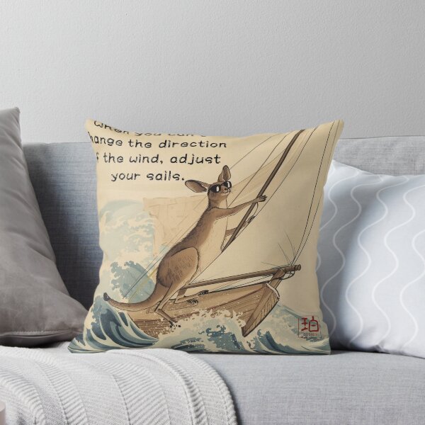 Item preview, Seiling kangaroo designed and sold by Haku design.