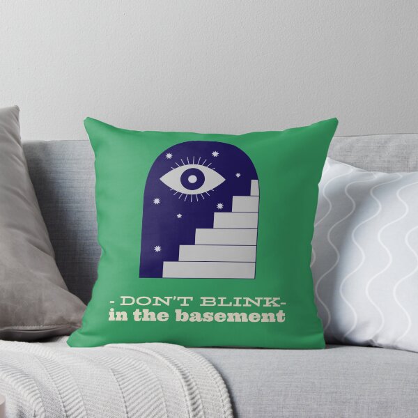 Item preview, Don't Blink In The Basement Horror designed and sold by PaleEyedRaven.