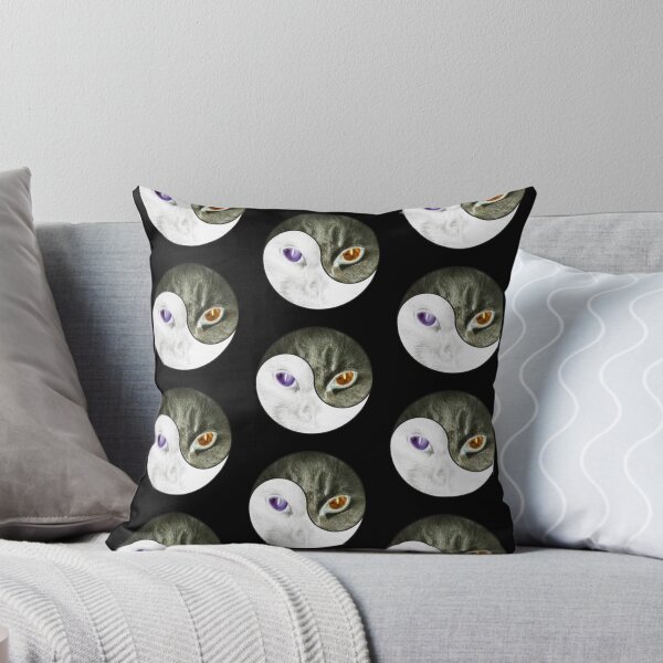 Item preview, Cats faces Yin Yang – Dual Spirit Eyes designed and sold by ALIOOMEKK75.