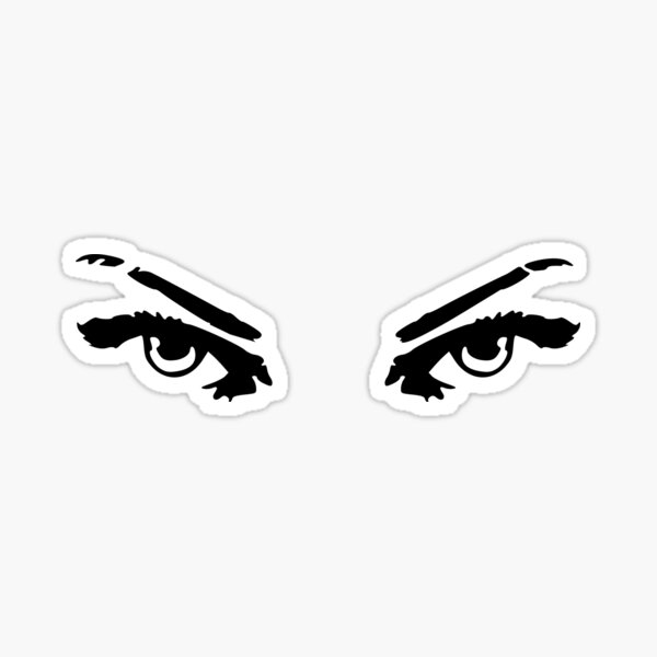 Woman's Eyes Sticker