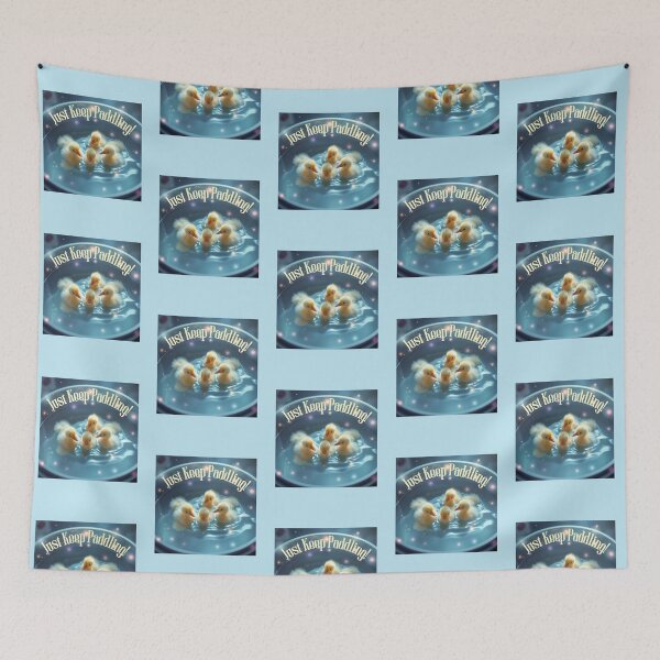 Item preview, Just Keep Paddling Ducklings designed and sold by Sachie's Studio.