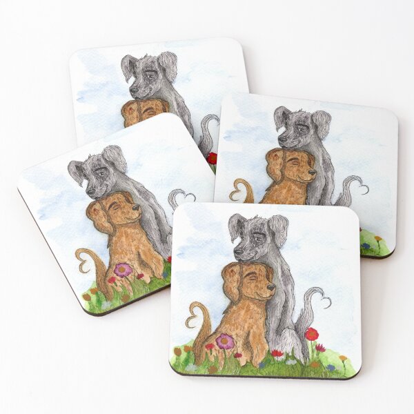 Item preview, Dogs in love designed and sold by ArtDamaskin.