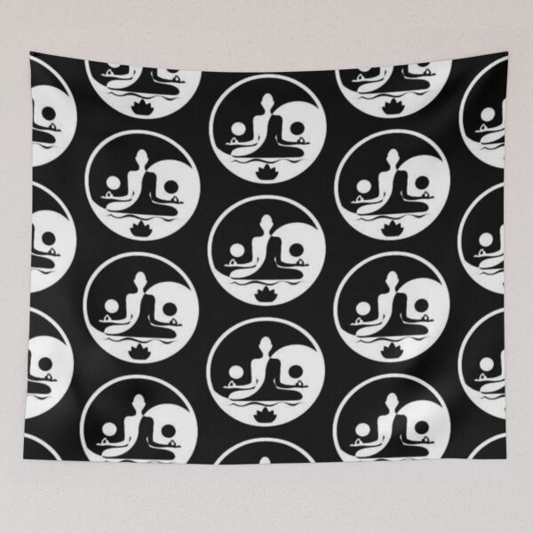 Item preview, Yoga Yin Yang – Balance and Inner Peace designed and sold by ALIOOMEKK75.