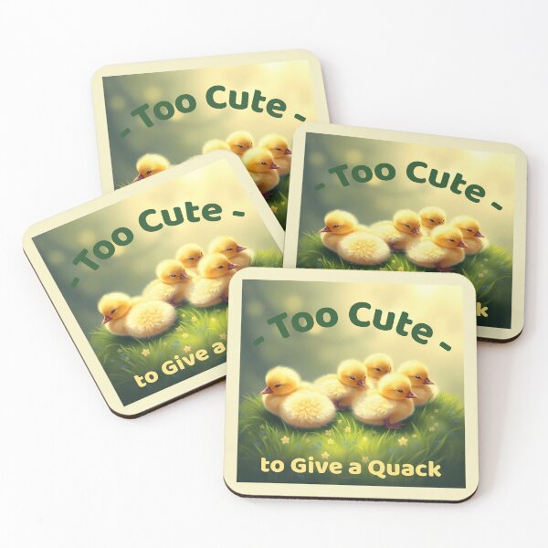 Item preview, Too Cute to Give a Quack Ducklings designed and sold by Sachie's Studio.