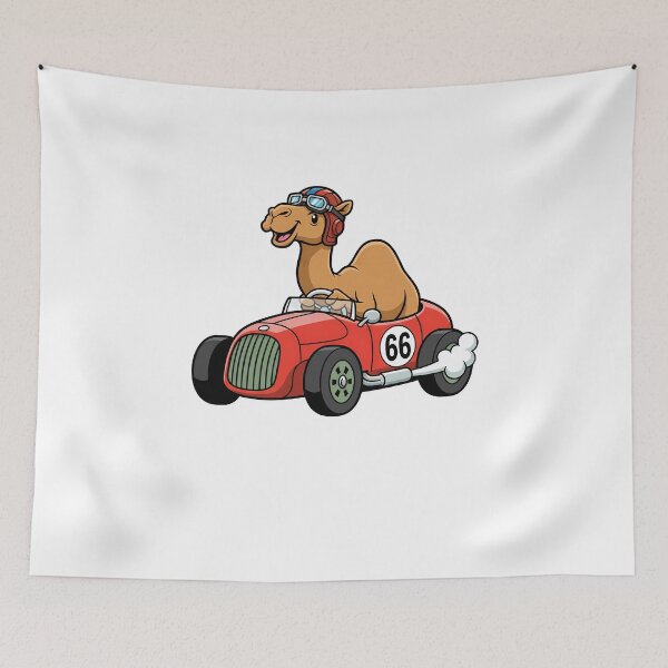 Item preview, Red Camel Race Car designed and sold by k3rstman1.